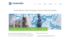 Desktop Screenshot of creativenet.de